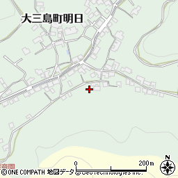 愛媛県今治市大三島町明日2203周辺の地図