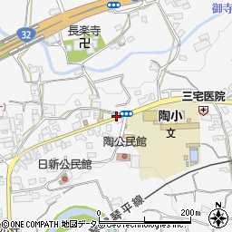 陶公民館周辺の地図