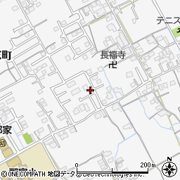 香川県丸亀市郡家町1988-15周辺の地図