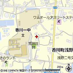 香川県高松市香川町浅野1195周辺の地図