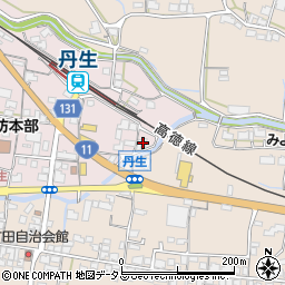香川県東かがわ市土居11周辺の地図