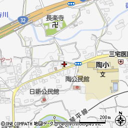 津山書店周辺の地図