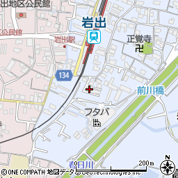 和歌山県岩出市高塚43周辺の地図