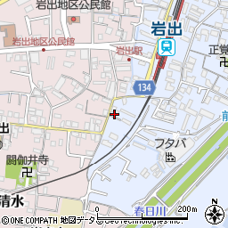 和歌山県岩出市高塚41周辺の地図
