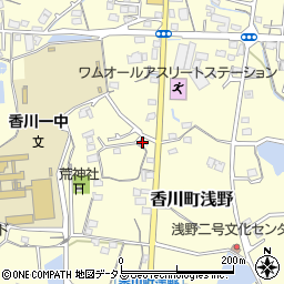 香川県高松市香川町浅野1137周辺の地図