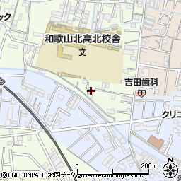 和歌山県和歌山市市小路378-7周辺の地図
