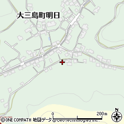 愛媛県今治市大三島町明日2202周辺の地図