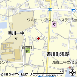 香川県高松市香川町浅野1145周辺の地図