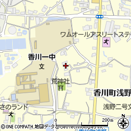 香川県高松市香川町浅野1198周辺の地図