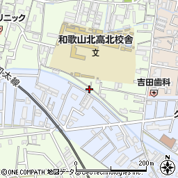 和歌山県和歌山市市小路375周辺の地図