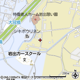 和歌山県岩出市溝川9周辺の地図
