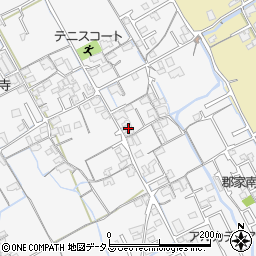 香川県丸亀市郡家町1360-1周辺の地図