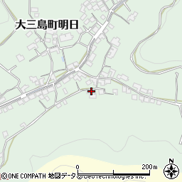 愛媛県今治市大三島町明日2209周辺の地図