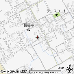 香川県丸亀市郡家町1951-2周辺の地図