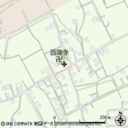 香川県丸亀市飯山町東小川1742-3周辺の地図
