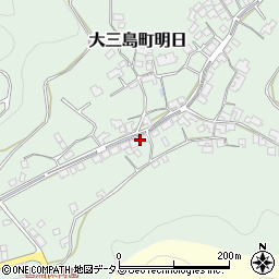 愛媛県今治市大三島町明日2359周辺の地図
