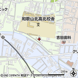 和歌山県和歌山市市小路378周辺の地図