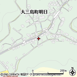 愛媛県今治市大三島町明日2237周辺の地図
