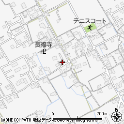 香川県丸亀市郡家町1950-7周辺の地図