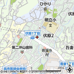 由田材木店周辺の地図