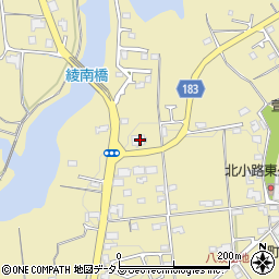 香川県綾歌郡綾川町滝宮220周辺の地図