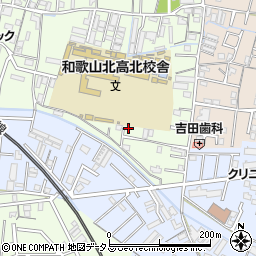 和歌山県和歌山市市小路378-4周辺の地図