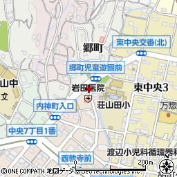 セブンイレブン呉市郷町店周辺の地図