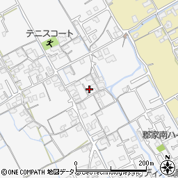 香川県丸亀市郡家町1357-3周辺の地図