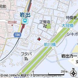和歌山県岩出市高塚24-1周辺の地図