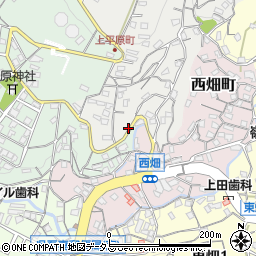 広島県呉市上平原町4周辺の地図