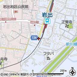 和歌山県岩出市高塚45周辺の地図