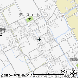 香川県丸亀市郡家町1361周辺の地図