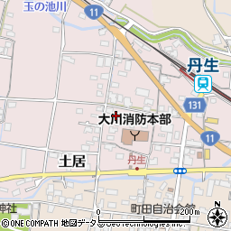 香川県東かがわ市土居91周辺の地図