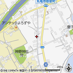 香川県丸亀市郡家町2348周辺の地図