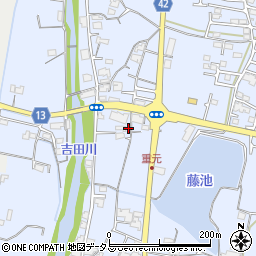 香川県木田郡三木町氷上2503周辺の地図