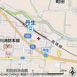 香川県東かがわ市土居30周辺の地図