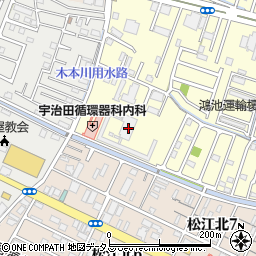 日本製鉄陽光寮周辺の地図
