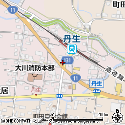 香川県東かがわ市土居58周辺の地図