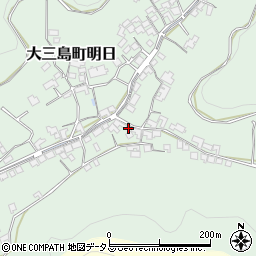 愛媛県今治市大三島町明日2214周辺の地図
