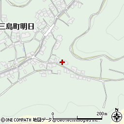 愛媛県今治市大三島町明日1972周辺の地図