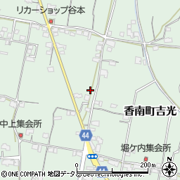 香川県高松市香南町吉光167周辺の地図