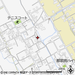 香川県丸亀市郡家町1346-8周辺の地図