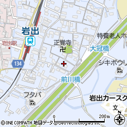 和歌山県岩出市高塚350周辺の地図