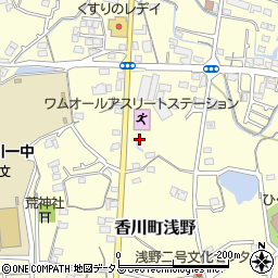 香川県高松市香川町浅野998周辺の地図