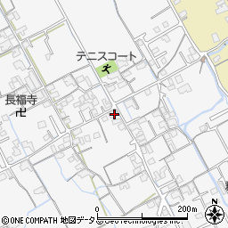 香川県丸亀市郡家町1336-1周辺の地図