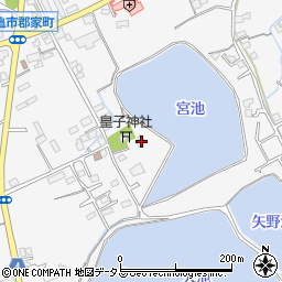 香川県丸亀市郡家町2216周辺の地図