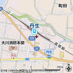 香川県東かがわ市土居40周辺の地図