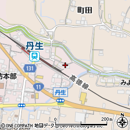 香川県東かがわ市土居9周辺の地図