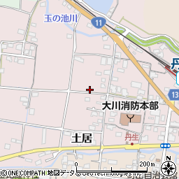 香川県東かがわ市土居146周辺の地図