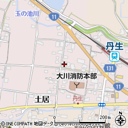 香川県東かがわ市土居102周辺の地図